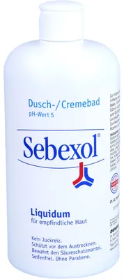 Produktbild von SEBEXOL LIQUIDUM DUSCH+CRE, 500 ml Lösung