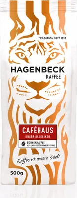 Produktbild von Hagenbeck Cafehaus Unser Klassiker 500g Kaffeebohnen