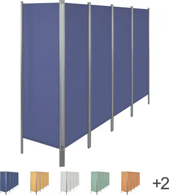 Produktbild von Leichtparavent Paravent Sichtschutz Raumteiler 5-flügelig, 165x259 cm