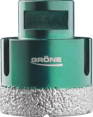 Image de Gröne couronne de forage diamantée 43 mm / M14, scie cloche diamantée, couronne diamantée, couronne de forage, couronne de carottage, foret de perçage