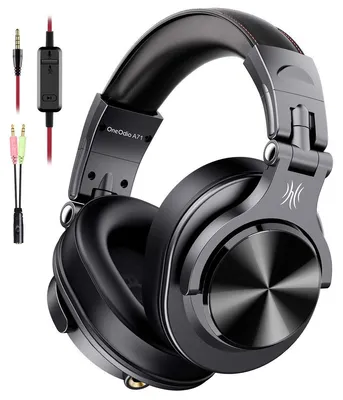 Produktbild von OneOdio A71M Kabelgebundene Kopfhörer – 40 mm Treiber – Schwarz – DJ-Kopfhörer (Over-Ear)