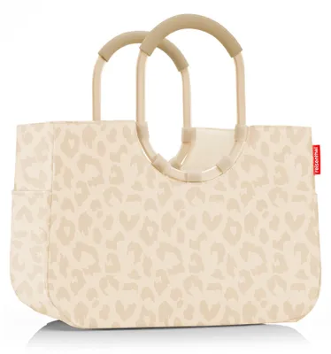 Produktbild von Reisenthel loopshopper L, Beige, Polyester, Stoffbeutel, Muster, 25 l, 460 mm