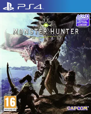 Produktbild von Capcom Monster Hunter: World, PlayStation 4, Multiplayer-Modus, T (Jugendliche)