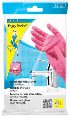 Produktbild von Peggy Perfect Latex-Universal-Handschuh Extra Grip M