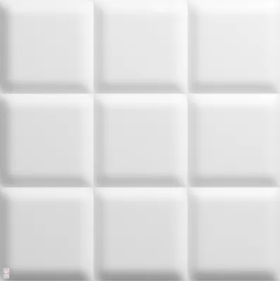 Imagen del producto de Paneles de pared 3D, paneles de techo, placas, paneles rectangulares, color blanco, de poliestireno expandido (EPS), aislamiento térmico (4 unidades = 1 metro cuadrado), ¡2,2 cm de grosor!
