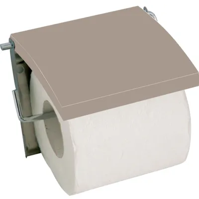 Produktbild von MSV 140398 - Portarrollos para papel higiénico (madera DM y acero inoxidable, 13 x 15 x 1,5 cm), color beige, 130 mm, 150 mm, 115 mm