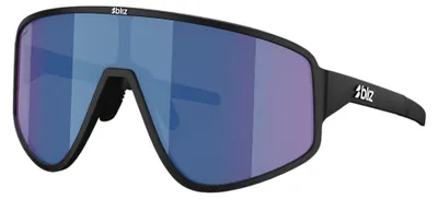 Image de Lunettes de soleil de sport BLIZ modèle A004, protection UV, taille L, couleur noire