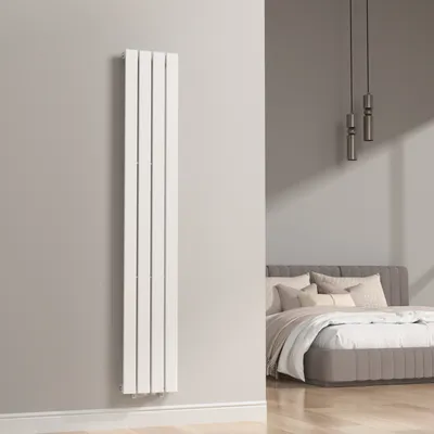 Zdjęcie produktu dla Grzejnik płytowy 'Nore' Biały 180x30cm Jednowarstwowy 598W