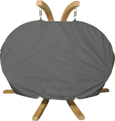 Obrázek produktu pro Potah KONSIMO na dvoumístné závěsné křeslo "CALLISTO", šedý, polyester, moderní design, 175x120x82 cm