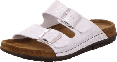 Produktbild von Rohde 5862 Rodigo Damen Schuhe Pantoletten Clogs, Größe:36 EU, Farbe:Silber