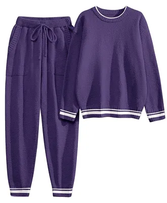 Immagine prodotto di Pigiama lungo da donna in pile, ideale per l'inverno