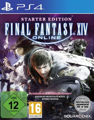 Produktbild von Square Enix Final Fantasy XIV - Starter Edition, PlayStation 4, T (Jugendliche)