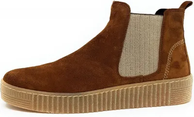 Produktbild von Gabor  Damenschuhe Stiefeletten Chelsea Boot Braun Freizeit, Schuhgröße:EUR 37.5 | UK 4.5