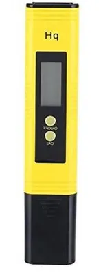 Imagen del producto de Medidor de pH digital - Calibración automática - Pantalla LCD - Rango de pH de 0 a 14 - Ideal para acuarios y piscinas - Medidor de pH portátil con pantalla