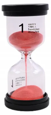 Produktbild von Sanduhr 1 Minute Eieruhr Zahnputzuhr 60 Sekunden Küchentimer für Kinder & Spiele