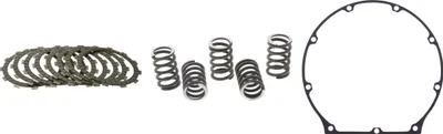 Immagine prodotto di Set frizione per Kawasaki W 650 C, anni di produzione 2001-2005: dischi frizione, molle frizione e guarnizione del coperchio frizione di pamoto - Nuovo