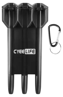 Immagine prodotto di Custodia per freccette - Porta freccette portatile - 17,3 cm - Nero