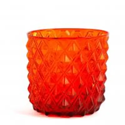 Produktbild von H&H Set mit 6 Murano-Gläsern, rot, Fassungsvermögen 30 cl