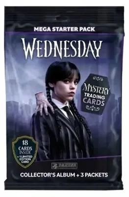 Obrázok produktu pre Wednesday Panini Starter Pack – 3+ collectable cards