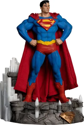 Produktbild von Iron Studios DC Comics Art Scale Statue 1/10 Superman Unleashed Deluxe 26 cm