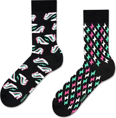 Produktbild von Herrensocken "Hohen Schuhen", Größe 41-46, bunte Socken mit lustigem Muster
