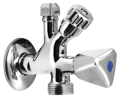 Obrázok produktu pre Kombinovaný ventil 1/2 "x3/4 "x3/8", chróm