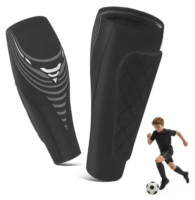 Obrázek produktu pro Chrániče holeně pro děti s reflexními prvky, určené pro fotbal