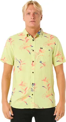 Produktbild von Rip Curl Fun Times Kurzarmhemd Gelb S Mann Gelb S