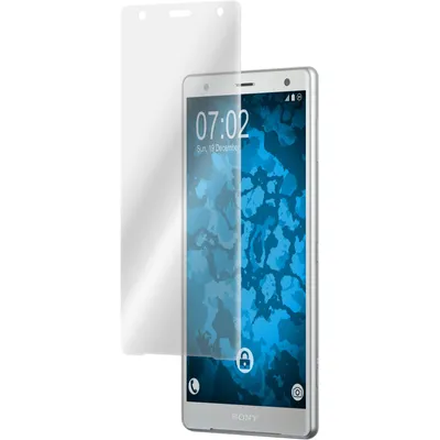 Produktbild von 2er-Pack PhoneNatic Displayschutzfolien klar Flexible Folien kompatibel mit Sony Xperia XZ2
