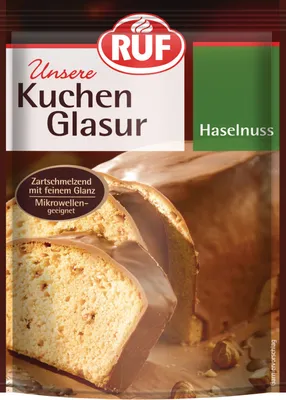 Produktbild von RUF Glasur Haselnuss 100 g