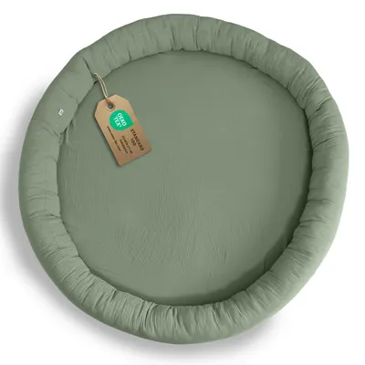 Produktbild von Sitzkissen für Kinder aus Musselin - Spielmatte & Kuschelecke