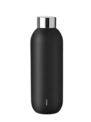 Produktbild von Stelton Keep Cool Isolierflasche 0.6 l. black