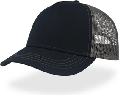 Produktbild von Atlantis RACS | Rapper Canvas Cap Recycled - Farbe: Navy/Dark Grey - Größe: One Size
