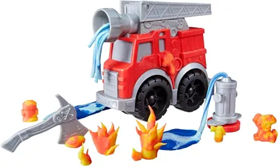 Produktbild von Play-Doh Feuerwehrauto + 2 Röhren F0649