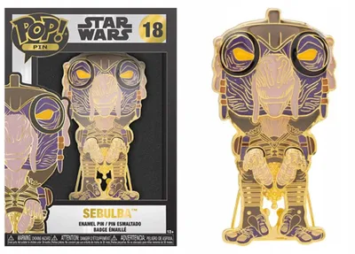 Imagen del producto de FUNKO POP PIN! Star Wars, Sebulba, número 18