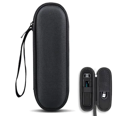 Produktbild von Presenter Tasche kompatibel mit Logitech R800 R400, EVA Hartschale, stoßfest & wasserabweisend, mit Zubehörfach, für Präsentationsfernbedienung