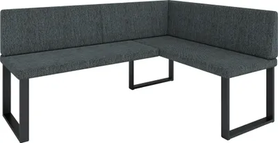 Obrázek produktu pro Rohová lavice AKIKO METAL Rohová lavice 168x128 vpravo - rohová lavicová skupina pro vaši jídelnu, moderní kuchyň, obývací pokoj, jídelní kout. Ideální do kuchyně, kanceláře a recepce. Pevné a silné zpracování. Snadná údržba