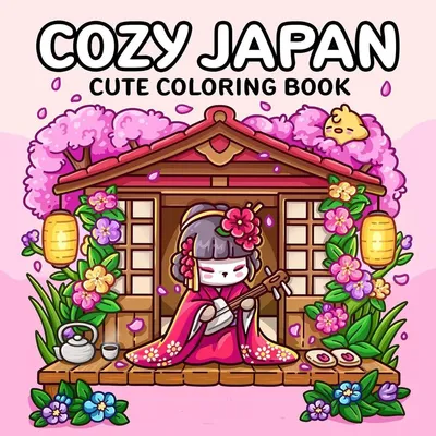 Produktbild von Cozy Japan Malbuch für Erwachsene und Teenager Taschenbuch