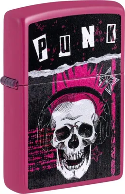 Produktbild von ZIPPO Feuerzeug PUNK SKULL DESIGN 60007342