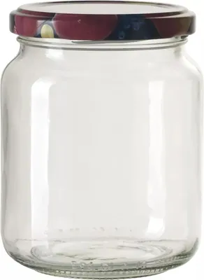 Obrázek produktu pro Zavařovací sklenice Gastro 390 ml, víčko šroubovací ovoce, sada 6 ks