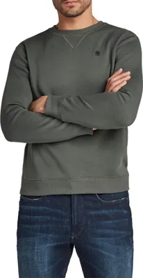 Produktbild von G-STAR RAW DENIM PREMIUM CORE R SW L/S Herren Sweatshirt, Größe:L, Farbe:Graphite