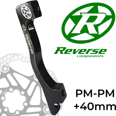 Produktbild von Reverse Bremsscheiben Adapter PM-PM Ø 200mm +40mm Schwarz