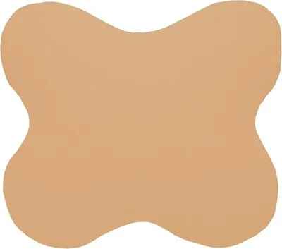 Produktbild von Bezug ACAMAR Schmetterlingskissen : Farbe - Camel