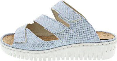 Produktbild von Waldläufer H-Willow Pantolette Blau in Gr. 42