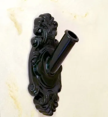 Produktbild von Antik Standarte Halter Fahne, Flaggen, Stangenhalter Fahnenhalterung für Wände