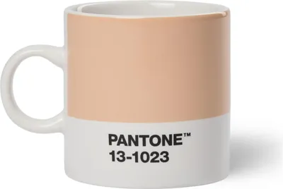 Produktbild von Copenhagen D - PANTONE šálek na espresso (broskvové chmýří 13-1023)