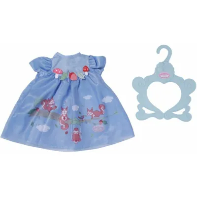 Produktbild von Baby Annabell Kleid blau Eichhörnchen