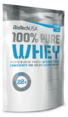 Produktbild von BioTech USA 100% Pure Whey 1000g Beutel Haselnuss