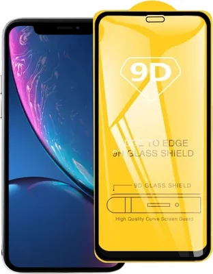 Produktbild von Für iPhone 11 / XR 9H 9D Vollbild-Bildschirmschutz