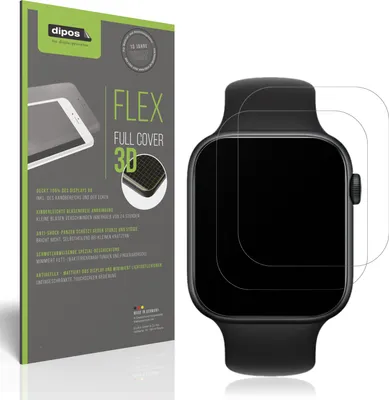 Produktbild von 2x Full Cover Schutzfolie matt für Honor Watch 5 Panzerfolie Anti-Shock